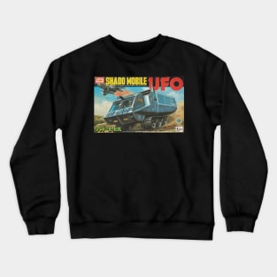 Vintage Model Kit Box Art - UFO Mobile Crewneck Sweatshirt